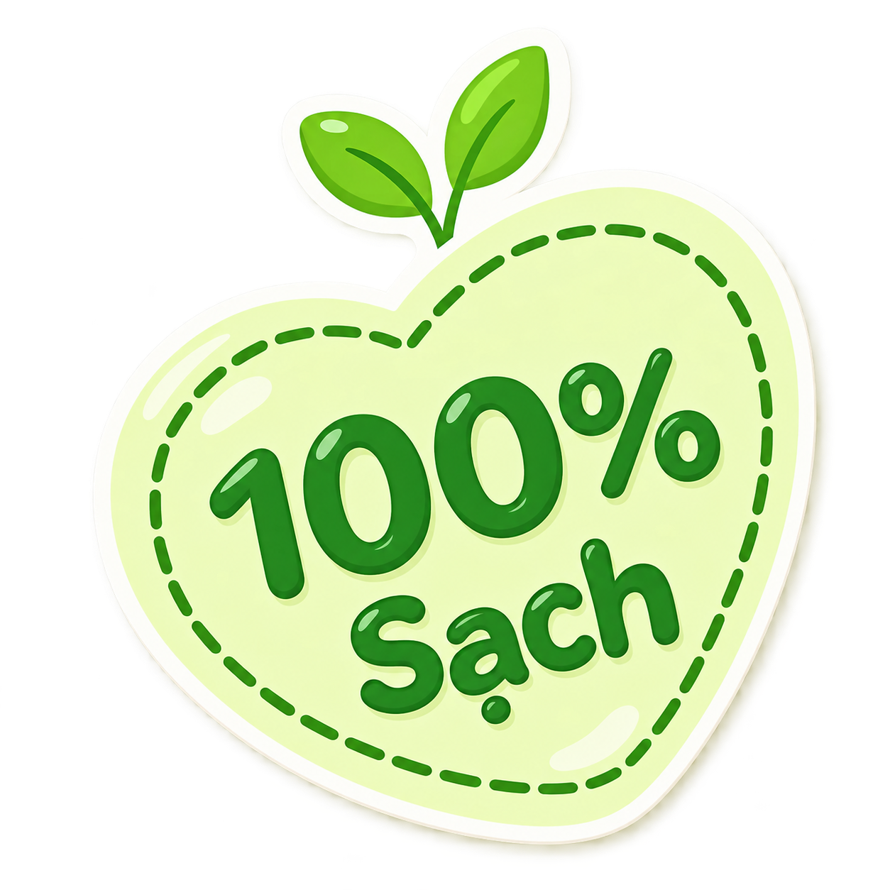 100% Sạch