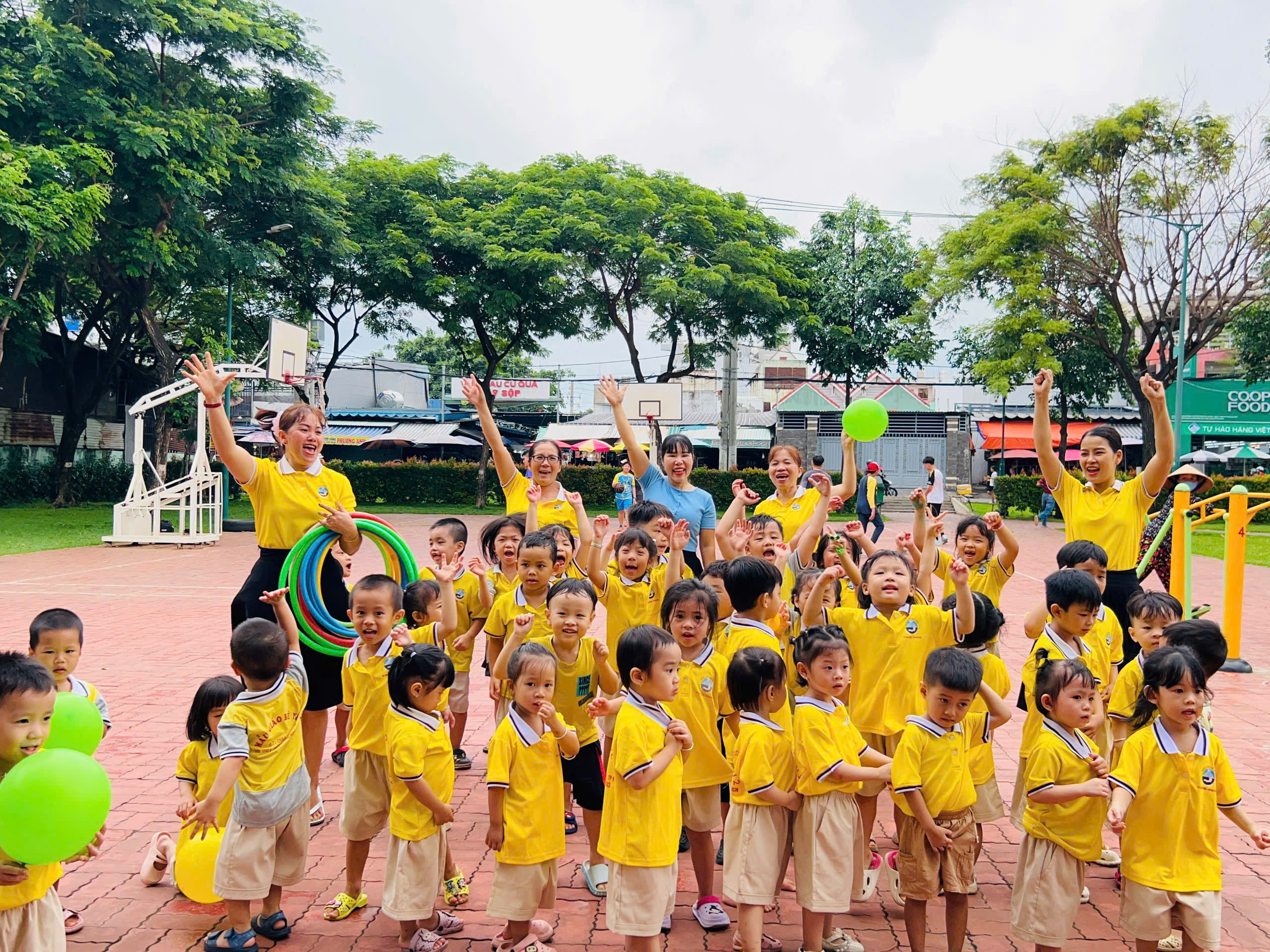Banner Trường Mẫu Giáo Bé Yêu 2