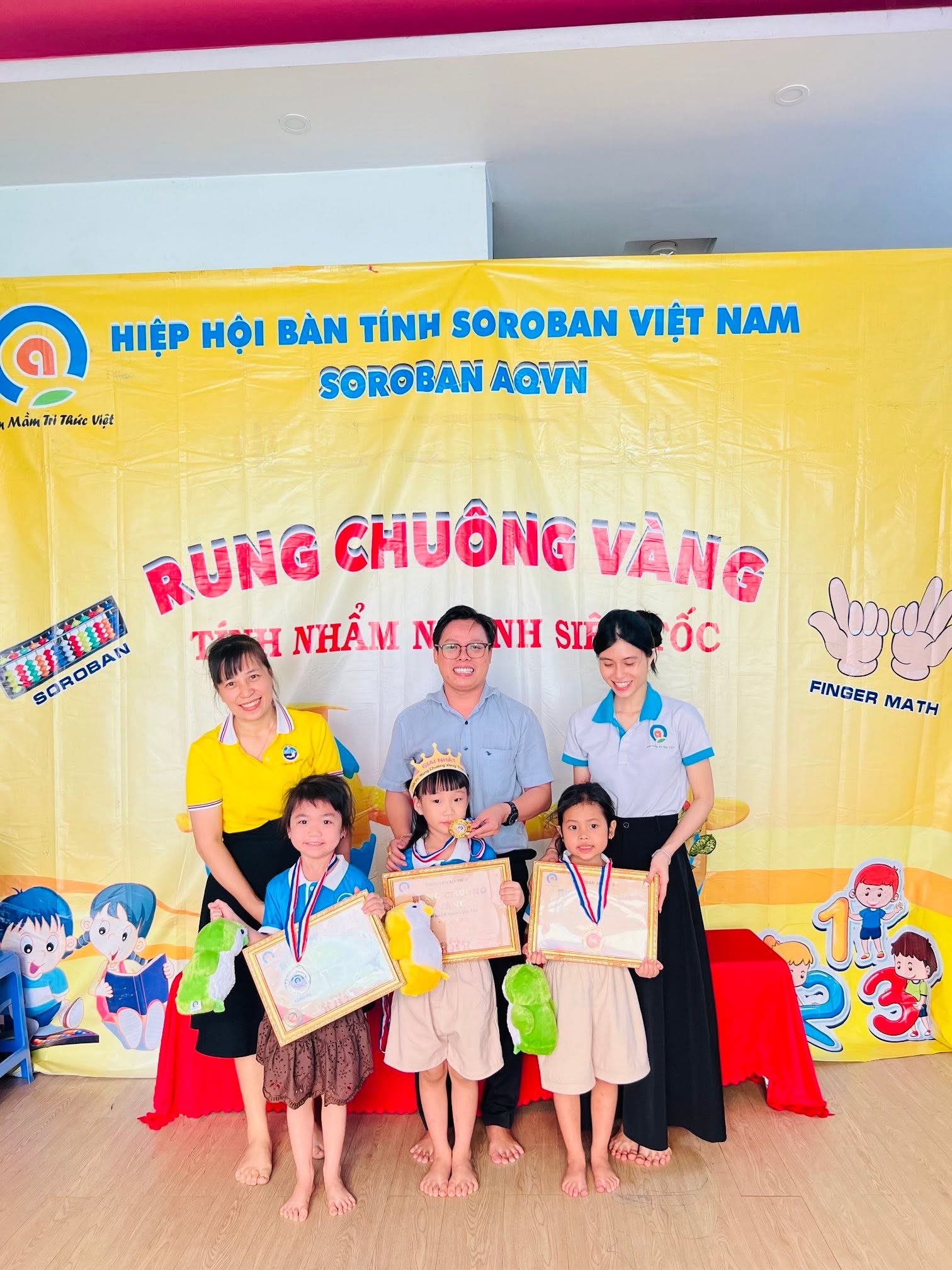 🎉 CUỘC THI “RUNG CHUÔNG VÀNG – TOÁN TƯ DUY”-Mẫu Giáo Bé Yêu 2🎉